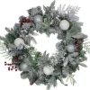 Kirkland's Home Ornaments And Frosted Cedar Berries Wreath- Wreaths