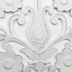 Kirkland's Home Ornate Floral Wooden Arch Wall Plaque- Wall Plaques