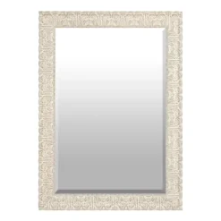 Kirkland's Home Ornate Ivory Framed Mirror, 30.5X42.5 In.- Framed Mirrors