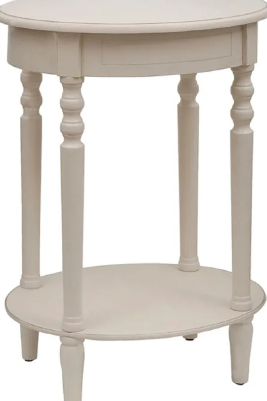 Kirkland's Home Oval Antique Accent Table- Accent & End Tables