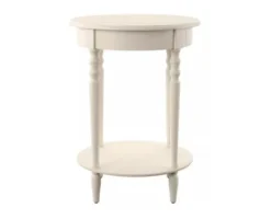 Kirkland's Home Oval Antique Accent Table- Accent & End Tables