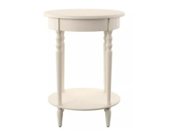 Kirkland's Home Oval Antique Accent Table- Accent & End Tables