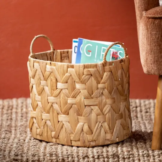 Kirkland's Home Oval Natural Woven Baskets, Set Of 3- Baskets & Boxes