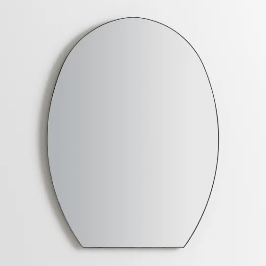 Kirkland's Home Oval Shape Raw Edge Arched Wall Mirror- Decorative Mirrors