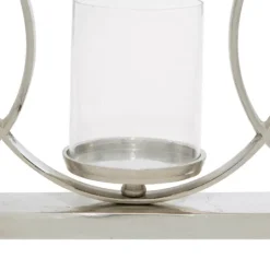 Kirkland's Home Overlapping Halo Hurricane Candle Runner- Candle Holders