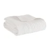 Kirkland's Home Oversized Quilted Scalloped Edge Throw- Blankets & Throws