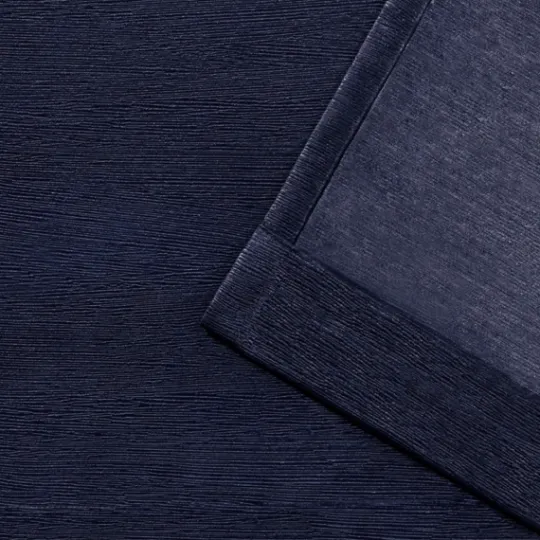 Kirkland's Home Oxford Navy Thermal Curtain Panel Set, 108 In.- Curtains & Drapes