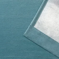 Kirkland's Home Oxford Teal Thermal Curtain Panel Set, 84 In.- Curtains & Drapes