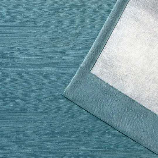 Kirkland's Home Oxford Teal Thermal Curtain Panel Set, 84 In.- Curtains & Drapes