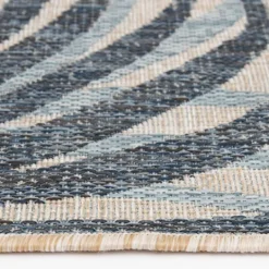 Kirkland's Home Palm Fronds Lava Indoor/Outdoor Area Rug, 5X7- Outdoor Rugs