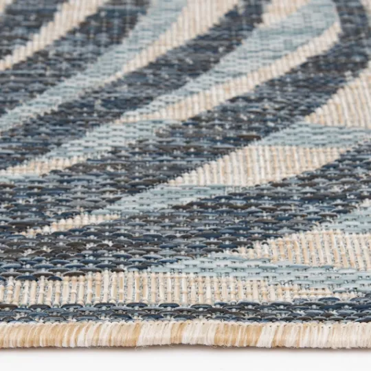 Kirkland's Home Palm Fronds Lava Indoor/Outdoor Area Rug, 5X7- Outdoor Rugs