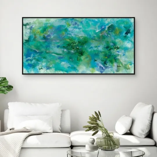Kirkland's Home Pandorum From Above Framed Canvas Art- Framed Art