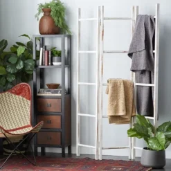 Kirkland's Home 3-Panel Hinged Ladder- Decorative Accents
