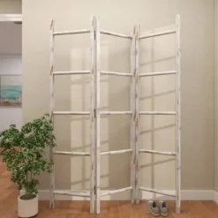 Kirkland's Home 3-Panel Hinged Ladder- Decorative Accents