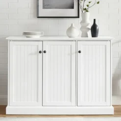 Kirkland's Home Paneled 3-Door Sideboard Cabinet- Cabinets & Sideboards