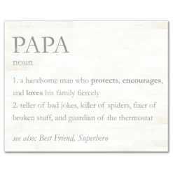 Kirkland's Home Papa Definition Wall Plaque- Wall Quotes & Signs