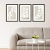 Kirkland's Home Paper Bark 3-Pc. Framed Wall Art Set- Framed Art