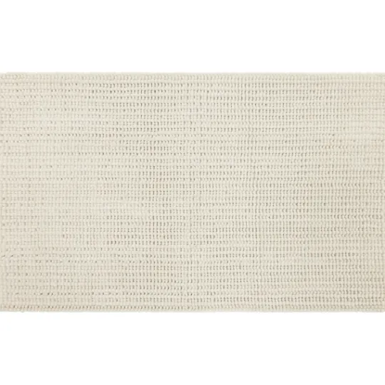Kirkland's Home Parchment Memory Foam Chenille Bath Mat, 45 In.- Bathroom Rugs