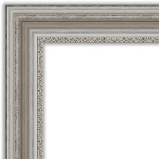 Kirkland's Home Parlor Silver Framed Wall Mirror- Decorative Mirrors