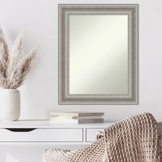 Kirkland's Home Parlor Silver Framed Wall Mirror- Decorative Mirrors