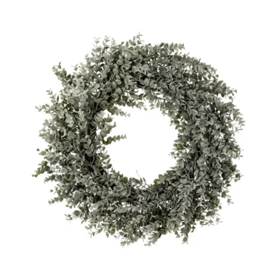 Kirkland's Home Parvafolia Eucalyptus Spiral Wreath- Wreaths