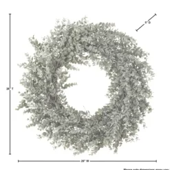 Kirkland's Home Parvafolia Eucalyptus Spiral Wreath- Wreaths