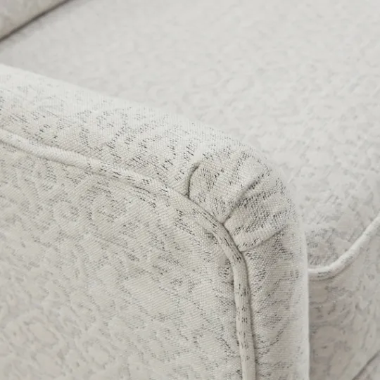 Kirkland's Home Patterned Upholstered Swivel Glider Chair- Accent Chairs