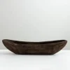 Kirkland's Home Paulownia Wood Boat Bowl- Decorative Bowls & Jars