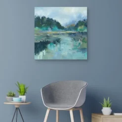Kirkland's Home Peaceful Space Canvas Art Print, 30X30 In.- Canvas Art