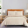 Kirkland's Home Peach Textured 3-Pc. King Duvet Set- Duvets