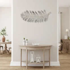 Kirkland's Home Peacock Feather Metal Wall Plaque- Wall Plaques