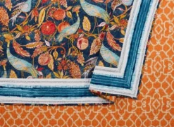 Kirkland's Home Peacock Garden Full/Queen 3-Pc. Quilt Set- Quilts