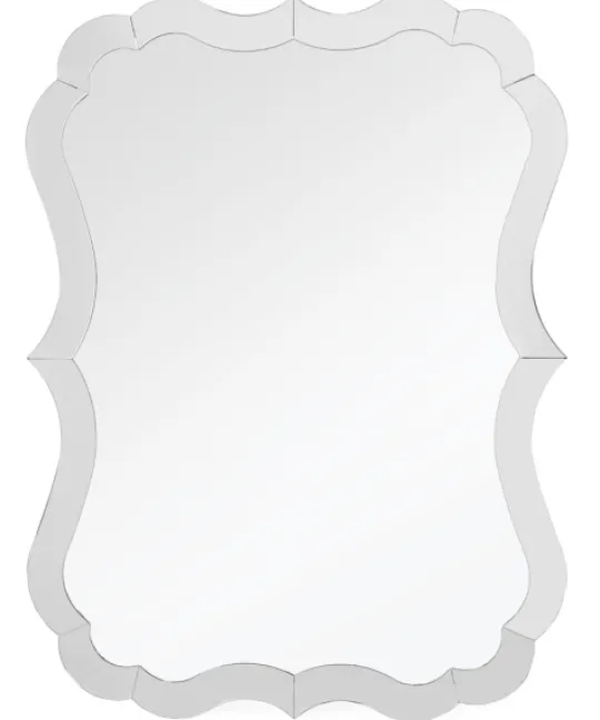Kirkland's Home Perfect Symmetry Scalloped Mirror- Decorative Mirrors