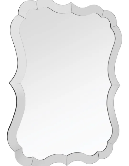 Kirkland's Home Perfect Symmetry Scalloped Mirror- Decorative Mirrors