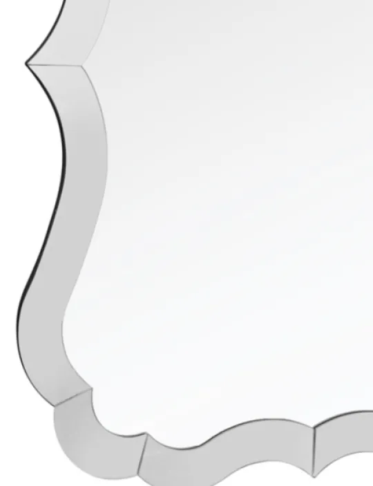 Kirkland's Home Perfect Symmetry Scalloped Mirror- Decorative Mirrors