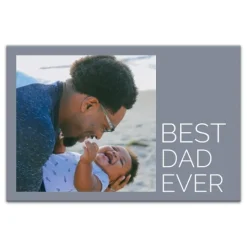 Kirkland's Home Personalized Best Dad Ever Canvas Art Print- Wall Quotes & Signs