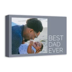 Kirkland's Home Personalized Best Dad Ever Canvas Art Print- Wall Quotes & Signs