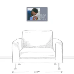 Kirkland's Home Personalized Best Dad Ever Canvas Art Print- Wall Quotes & Signs