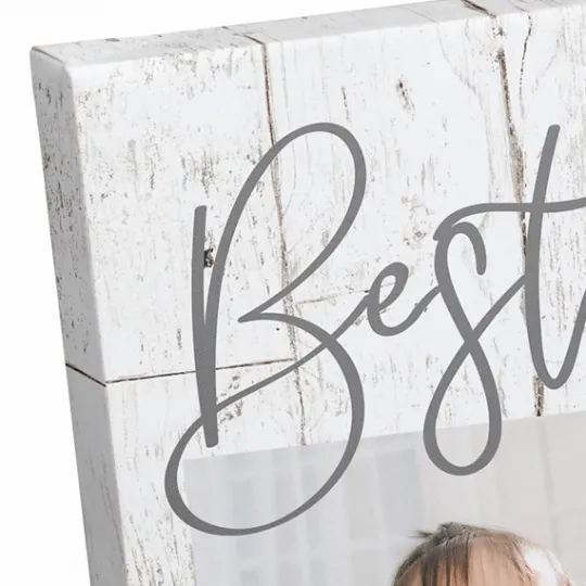 Kirkland's Home Personalized Best Mom Ever Canvas Wall Plaque- Wall Quotes & Signs