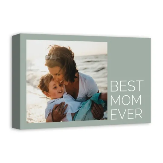 Kirkland's Home Personalized Best Mom Ever Canvas Art Print- Wall Quotes & Signs