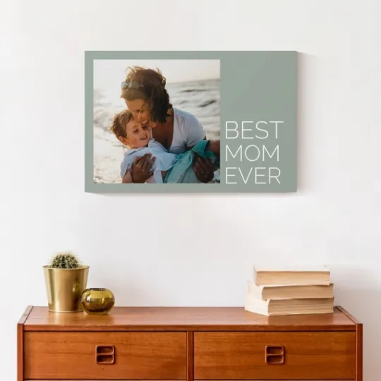 Kirkland's Home Personalized Best Mom Ever Canvas Art Print- Wall Quotes & Signs