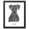 Kirkland's Home Personalized Black Labrador Canvas Wall Plaque- Wall Quotes & Signs