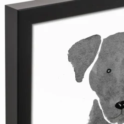 Kirkland's Home Personalized Black Labrador Canvas Wall Plaque- Wall Quotes & Signs