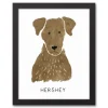 Kirkland's Home Personalized Chocolate Labrador Canvas Wall Plaque- Wall Quotes & Signs