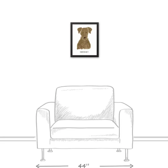 Kirkland's Home Personalized Chocolate Labrador Canvas Wall Plaque- Wall Quotes & Signs
