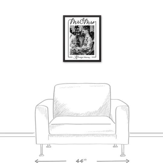 Kirkland's Home Personalized Classic Mr. & Mrs. Wall Plaque- Wall Quotes & Signs