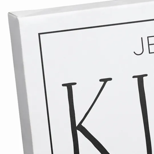 Kirkland's Home Personalized Family Kitchen Co. Canvas Wall Plaque- Wall Quotes & Signs