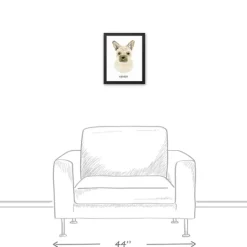 Kirkland's Home Personalized French Bulldog Canvas Wall Plaque- Wall Quotes & Signs