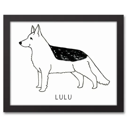 Kirkland's Home Personalized German Shepard Framed Wall Plaque- Wall Quotes & Signs