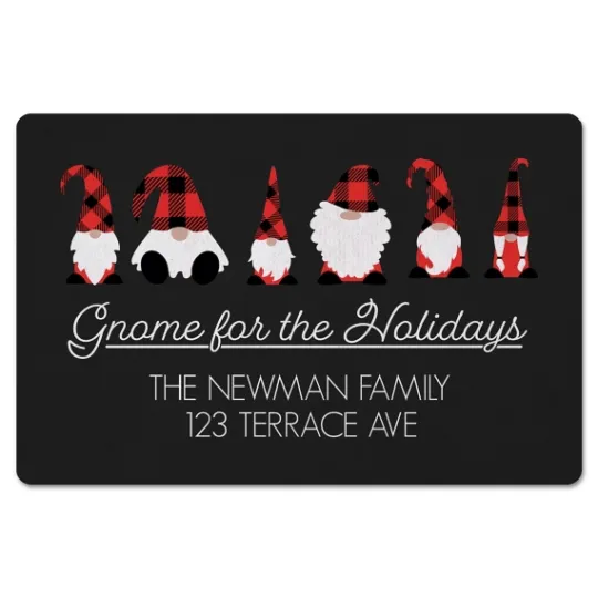 Kirkland's Home Personalized Gnome For The Holidays Floor Mat- Kitchen & Floor Mats